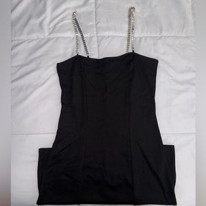 H&M dress with rhinestone strap